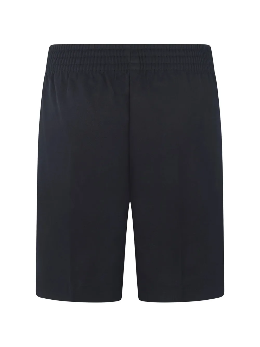 Zeco Schoolwear kids Shorts met elastische band en logo-plakkaat Blauw