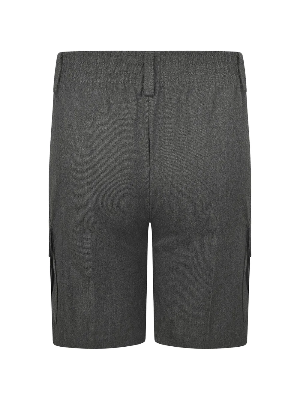 Zeco Schoolwear kids Elastische shorts Grijs