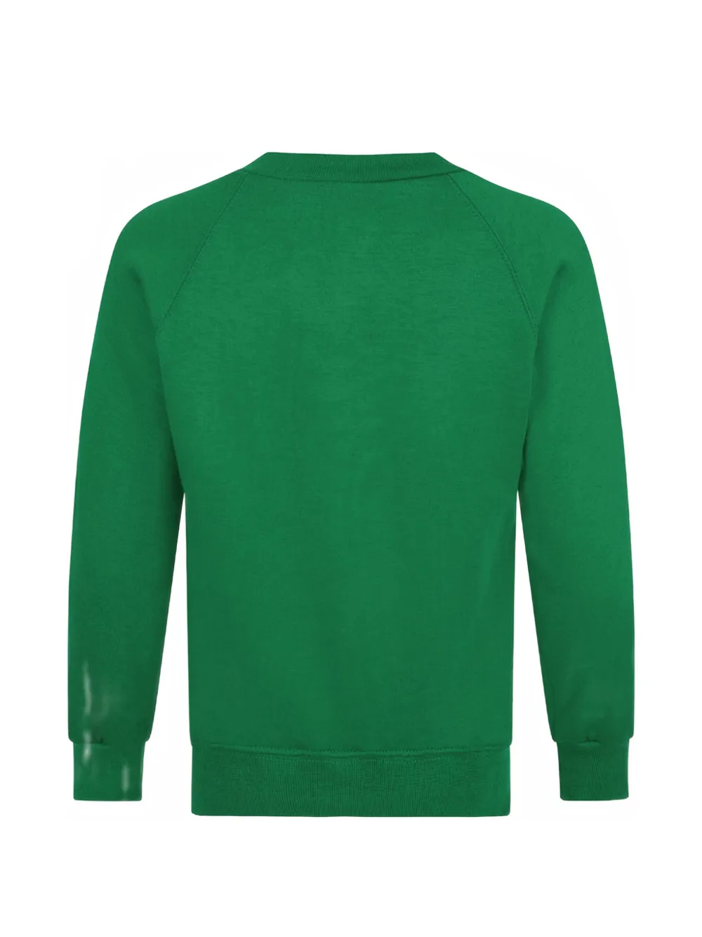 Zeco Schoolwear kids Sweater met raglan mouwen en V-hals Groen