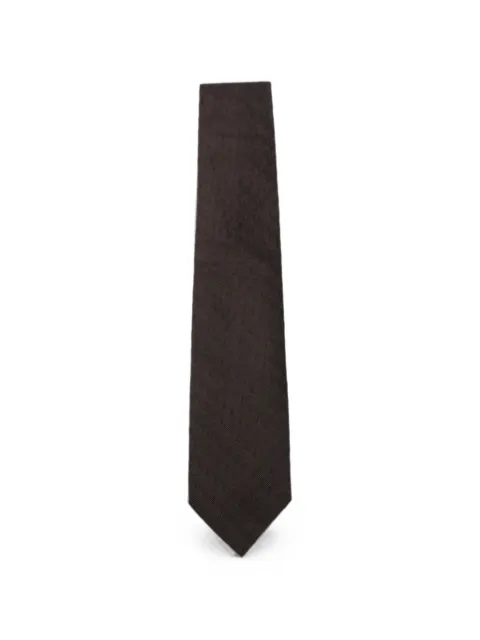 TOM FORD corbata con motivo pied de poule
