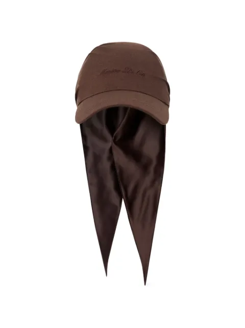 Manière De Voir Arianne Bandana-Baseballkappe aus Leinen