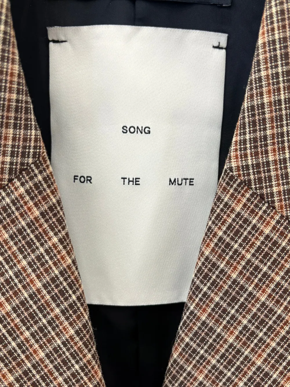 Song For The Mute Geruite blazer Bruin