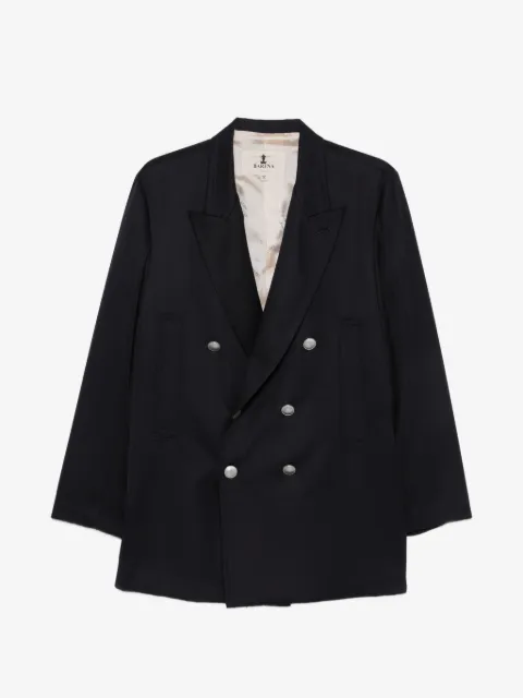 Barena double-breasted peaked-lapel jacket
