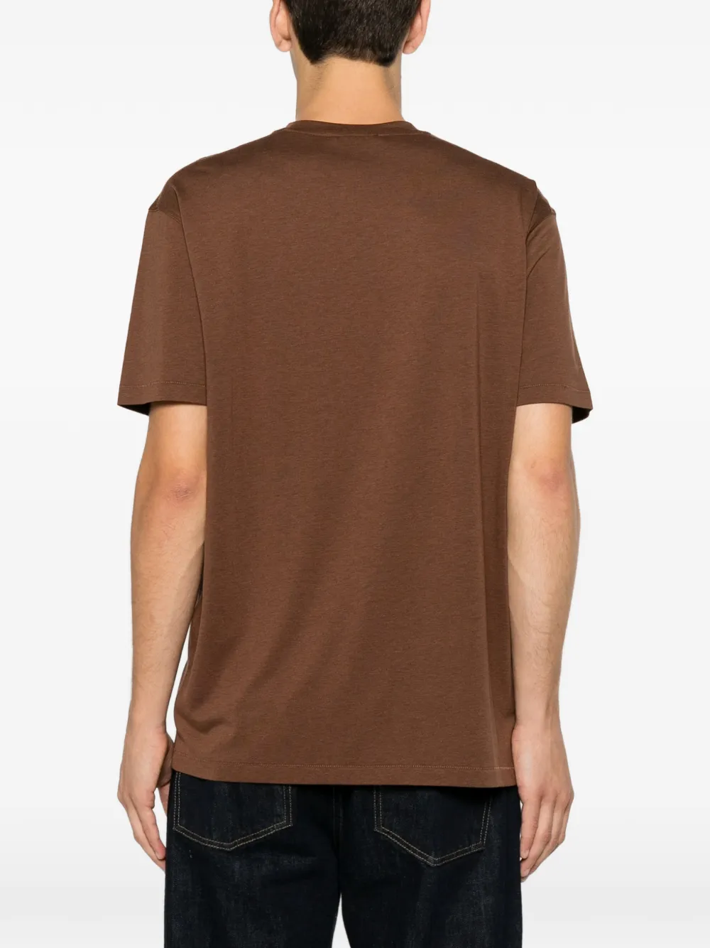 TOM FORD T-shirt met ronde hals Bruin
