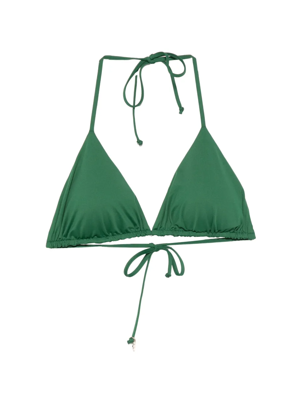 Fisico triangle halterneck bikini top - Verde