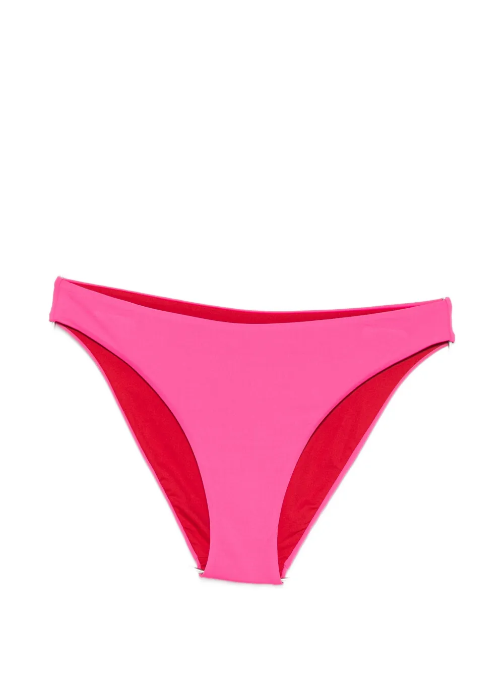 Fisico logo-patch bikini bottoms - Rosa