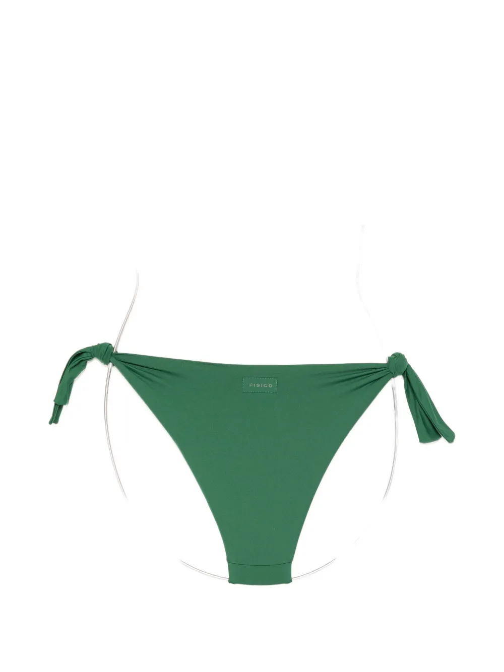 Fisico Bikinislip met gestrikte zijkant Groen