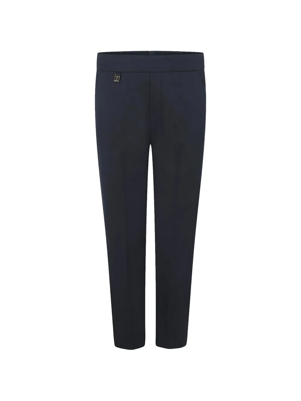 Zeco Schoolwear kids elasticated-waist slim-fit trousers - Blu