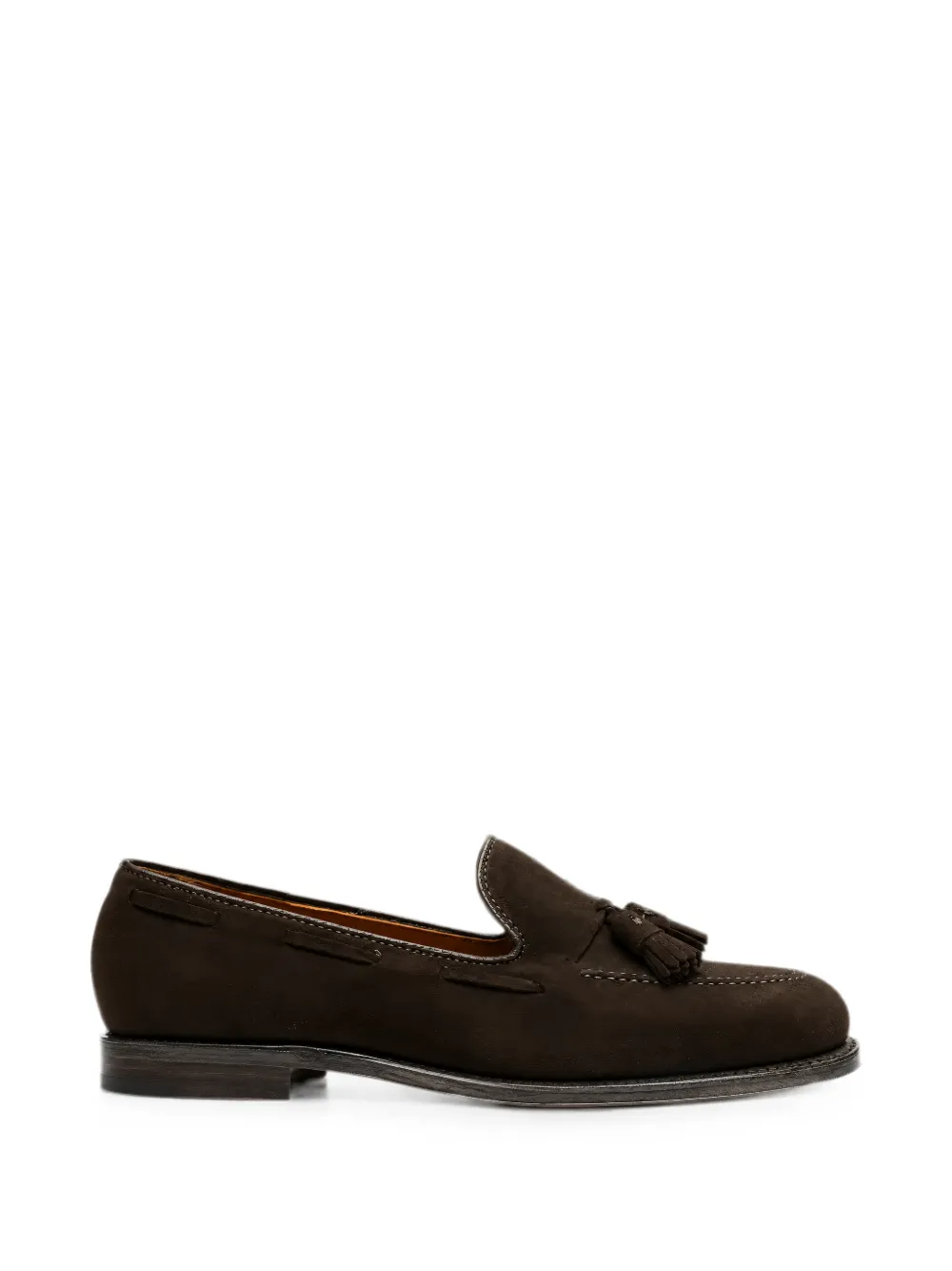 Alden tassel-detail leather loafers - Marrone