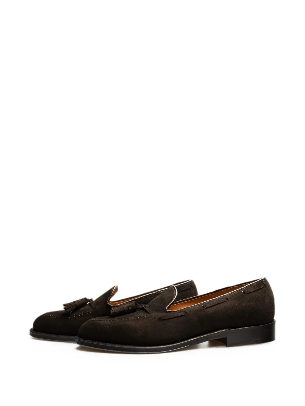 Alden tassel-detail leather loafers Bruin