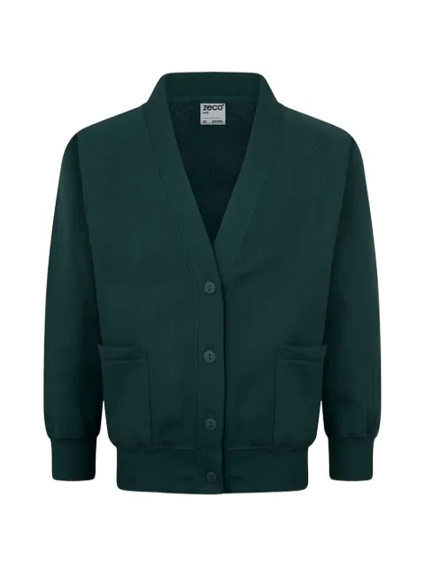 Zeco Schoolwear kids button-fastening raglan-sleeve cardigan