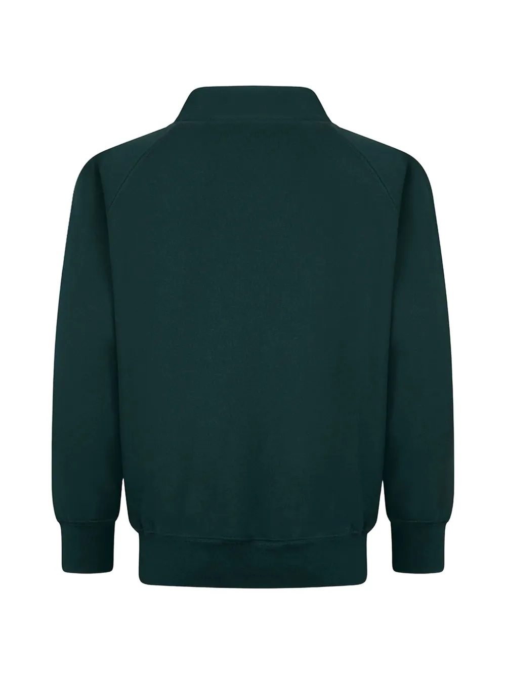 Zeco Schoolwear kids Vest met knoopsluiting en raglan mouwen Groen