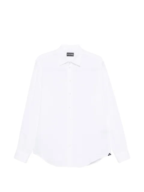 Emporio Armani camisa manga larga con cuello
