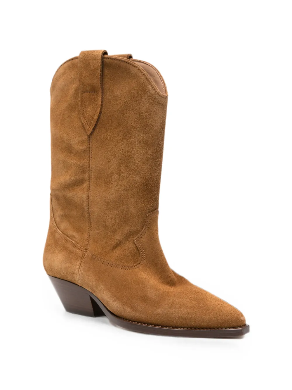 ISABEL MARANT suede western-style boots Bruin