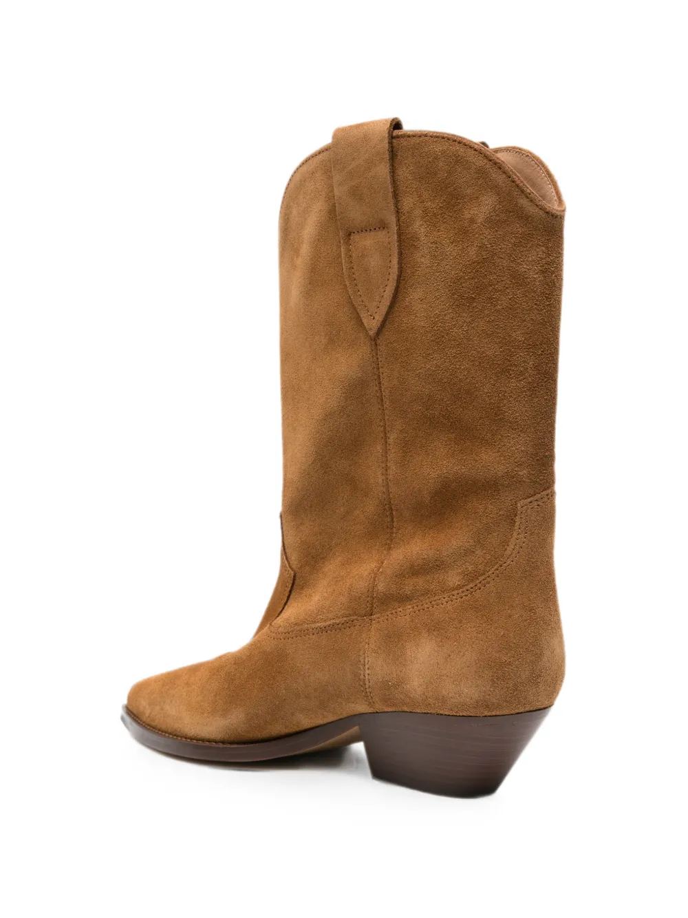 ISABEL MARANT suede western-style boots Bruin