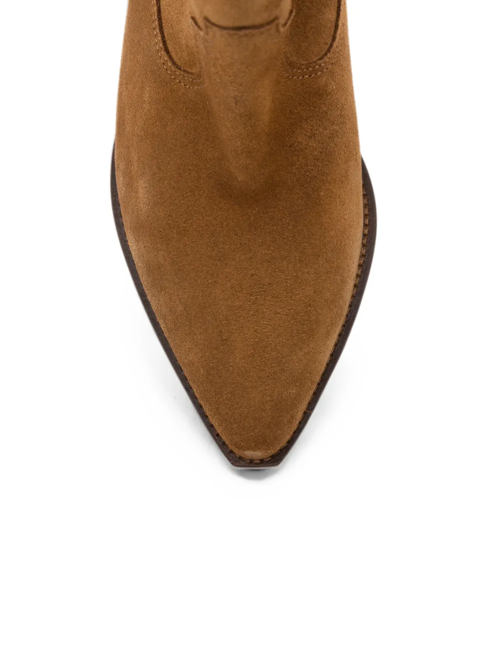 ISABEL MARANT suede western-style boots Bruin