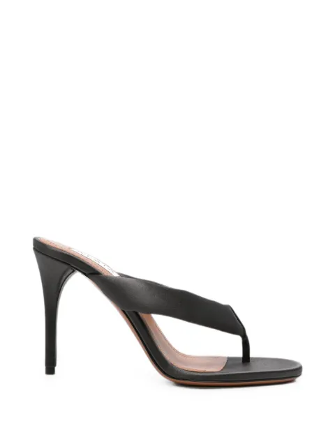 Alaïa sandalias capitonadas
