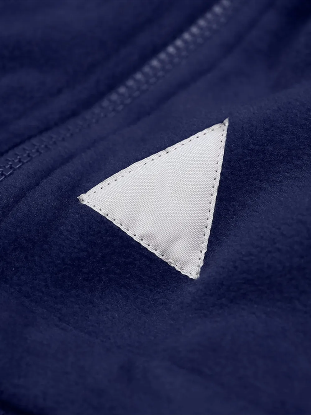 Zeco Schoolwear kids Fleece vest met rits Blauw