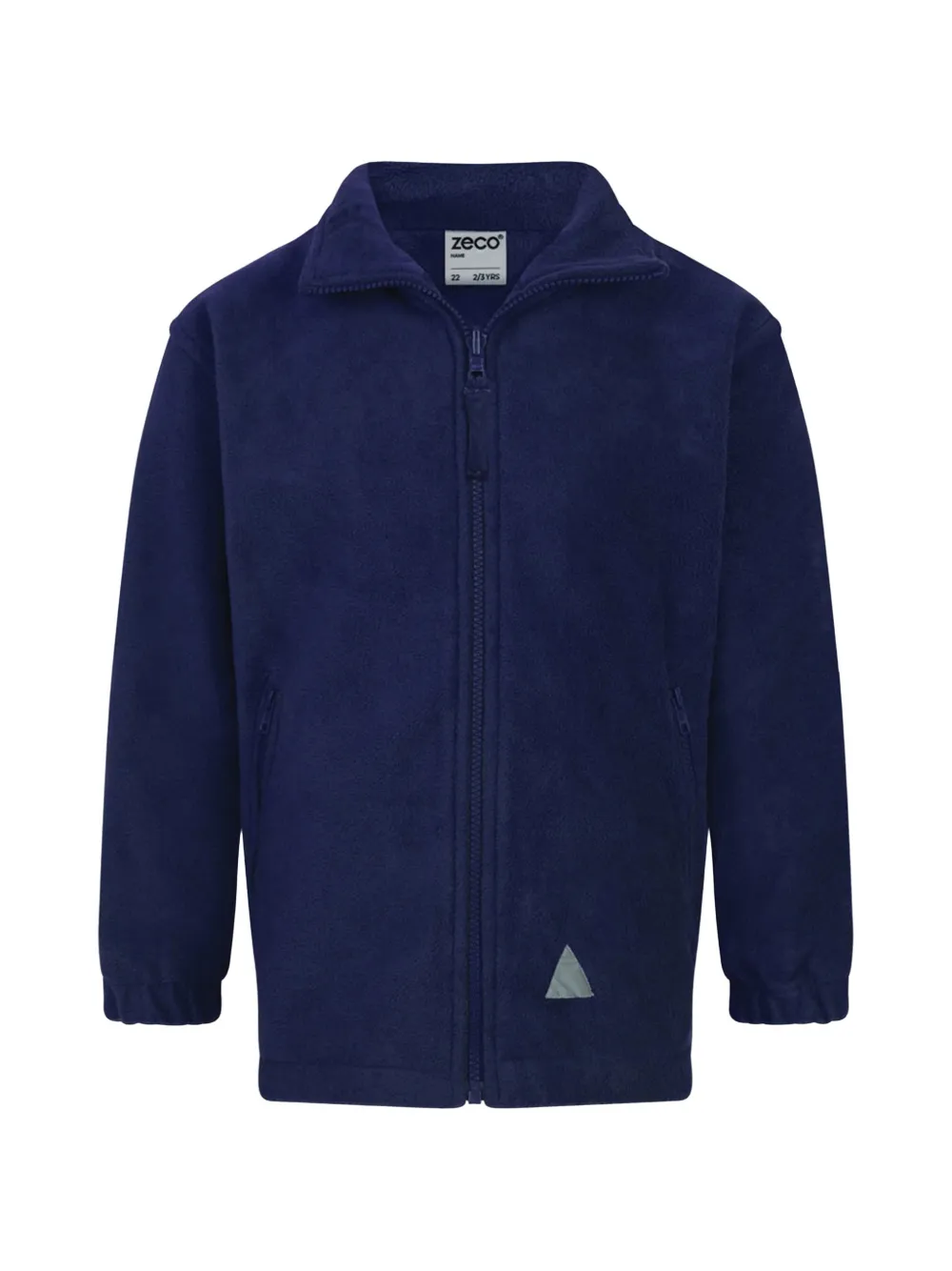 Zeco Schoolwear kids zip-up fleece cardigan - Blu