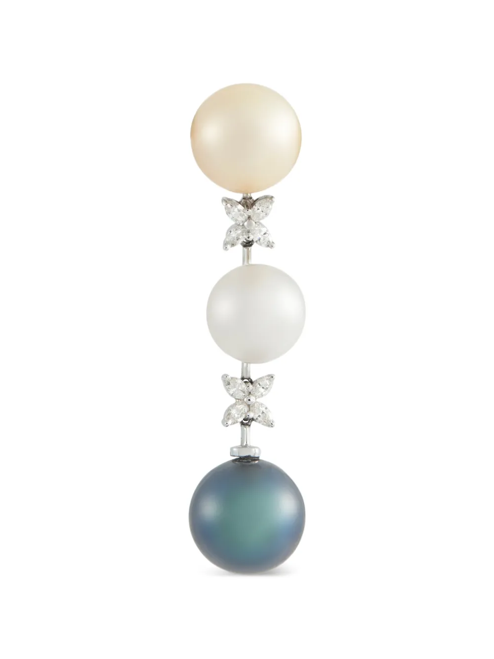 LB Exclusive pearl and diamond pendant - Argento