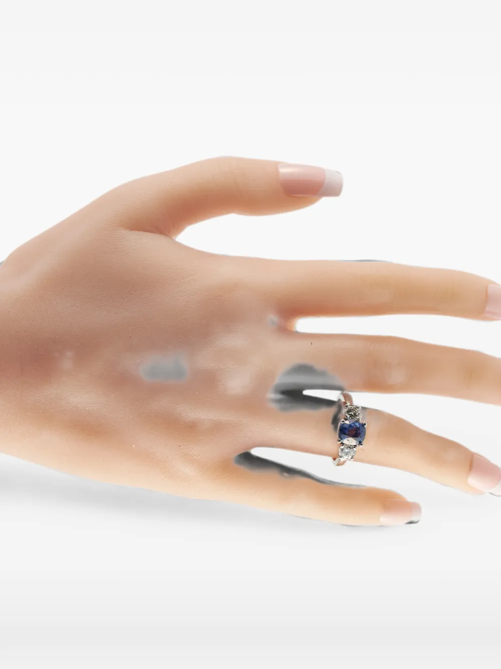 LB Exclusive sapphire and diamond ring - Argento