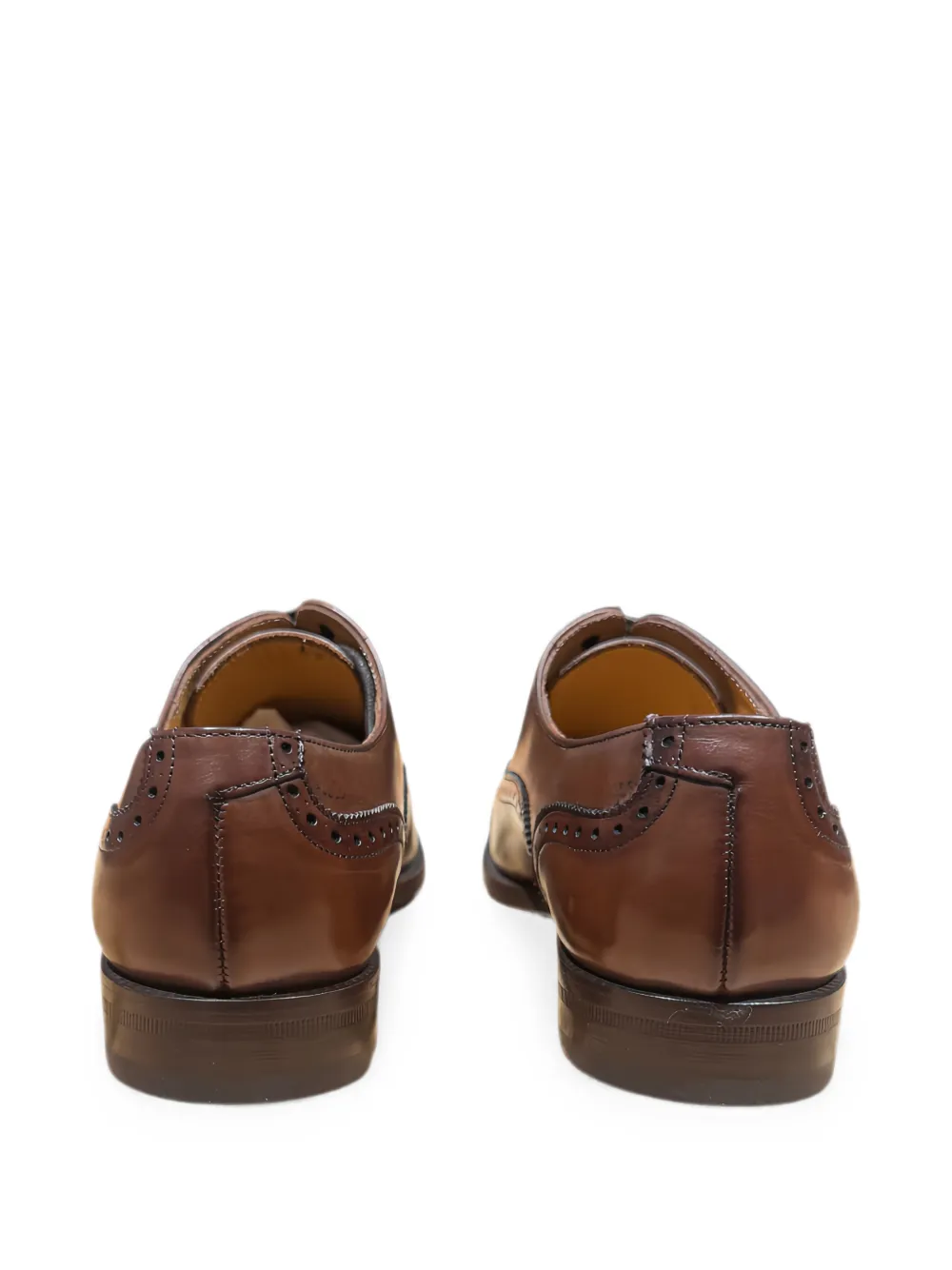 CALCE brogue-detail leather oxford shoes Bruin