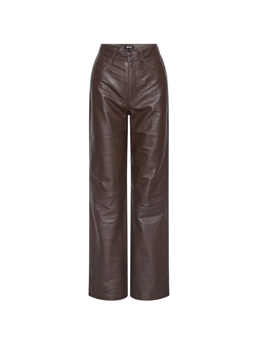 ROTATE BIRGER CHRISTENSEN high-waisted straight-leg trousers