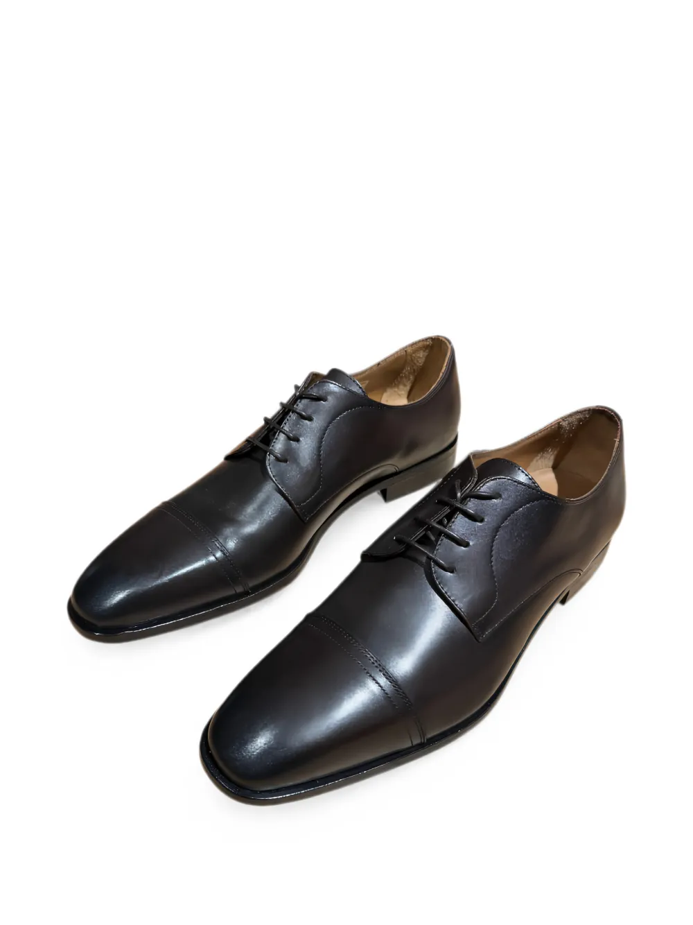 BOSS Lisbon cap-toe lace-up derby shoes Bruin