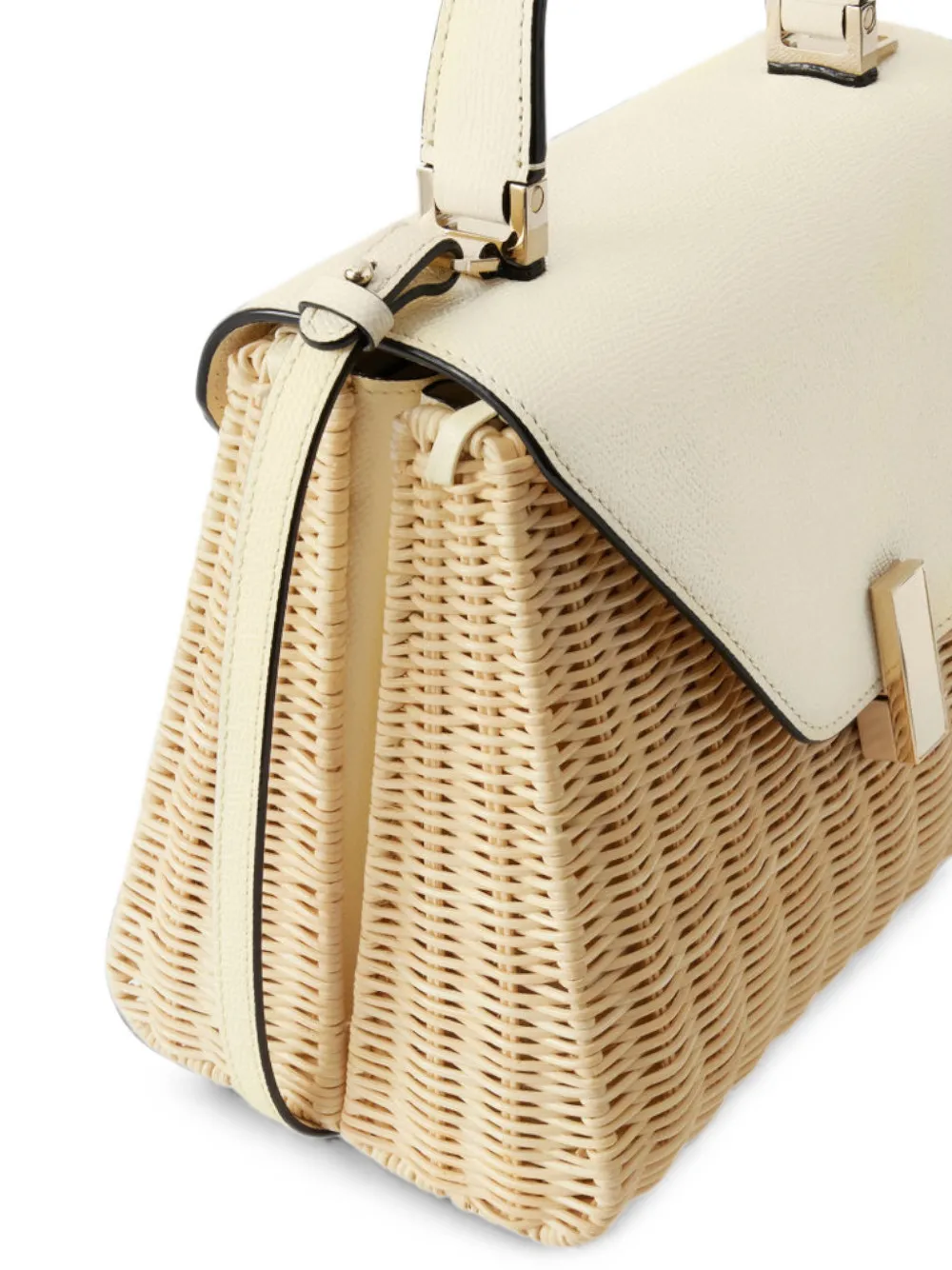  Valextra Bolso Shopper Iside - Neutro 