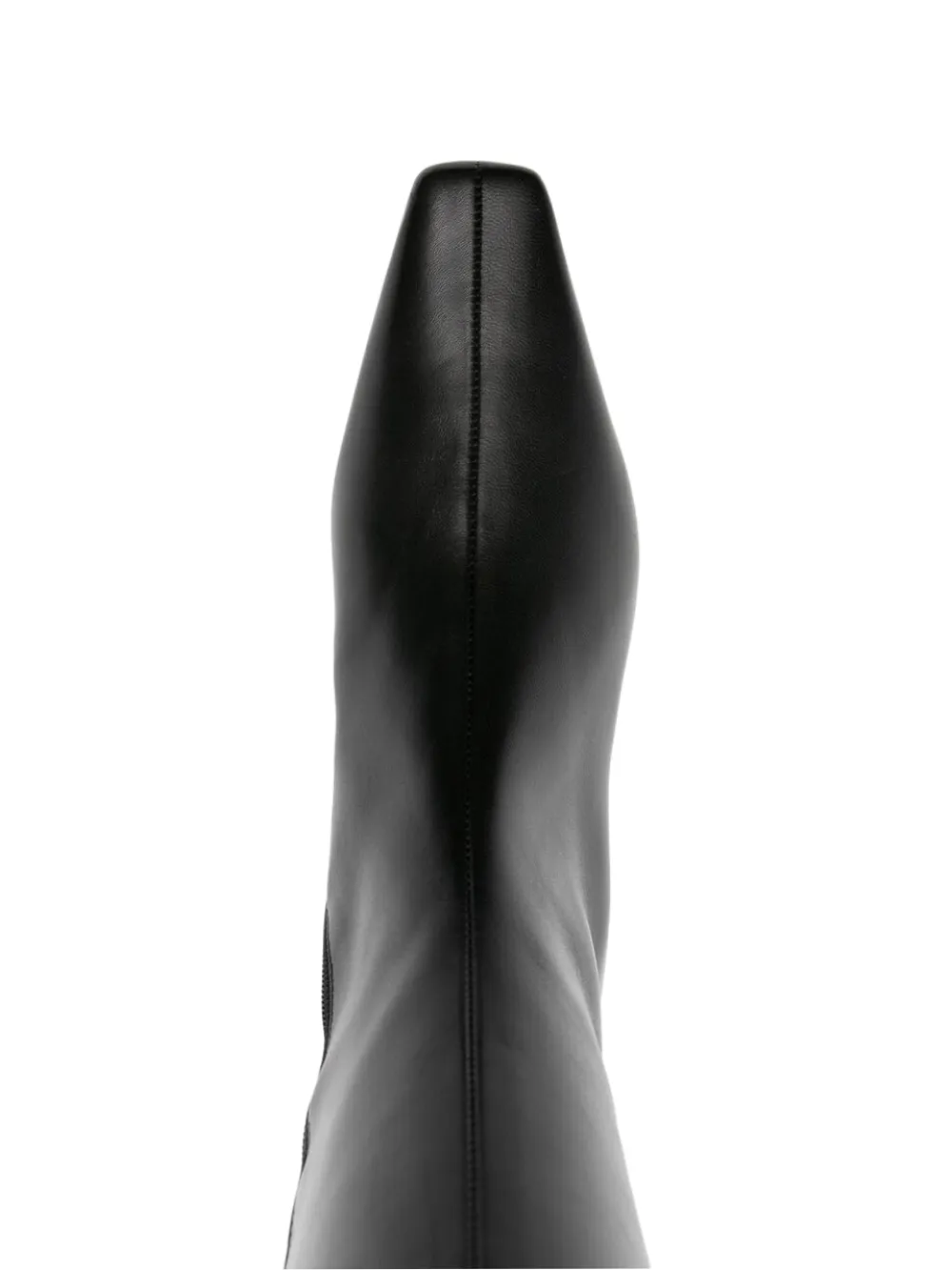 Roberto Festa square-toe buckled boots Zwart