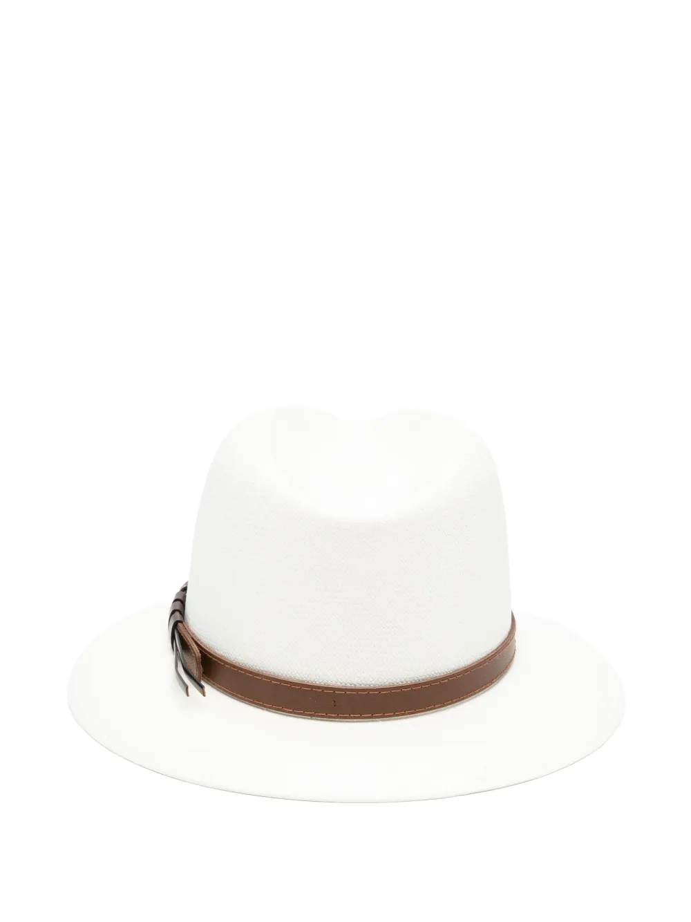 Borsalino Country Panama hoed met brede rand Wit