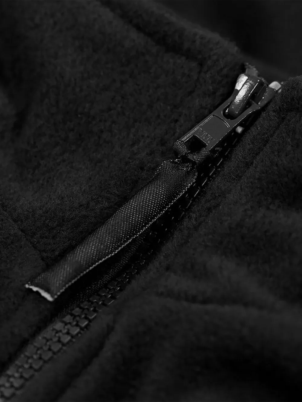 Zeco Schoolwear kids Fleece vest met rits Zwart