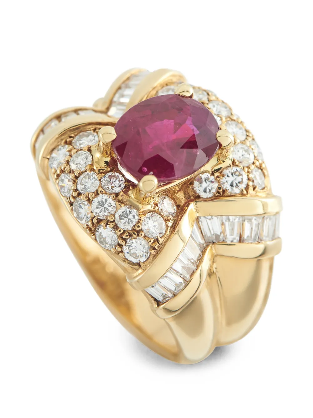 LB Exclusive ruby and diamond ring - Oro