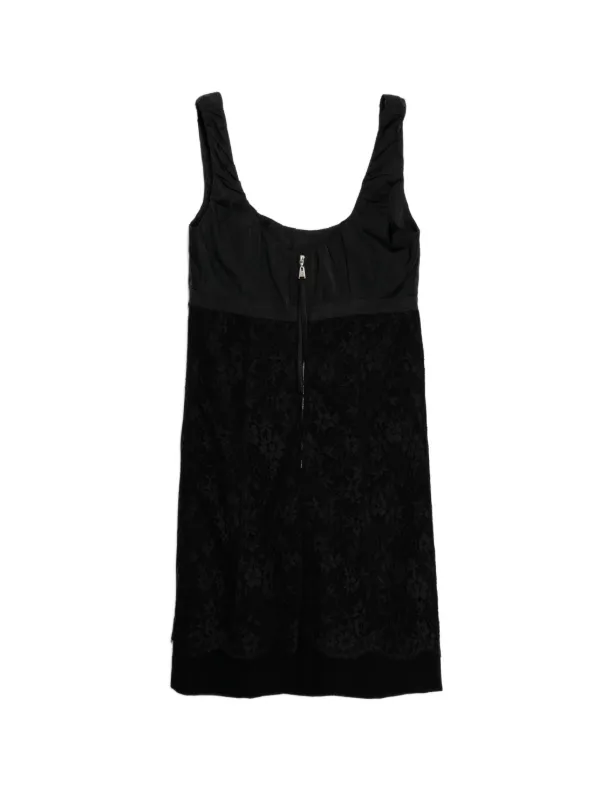 louis vuitton corset dress Louis Vuitton Pre-Owned Lace Corset Dress | Black