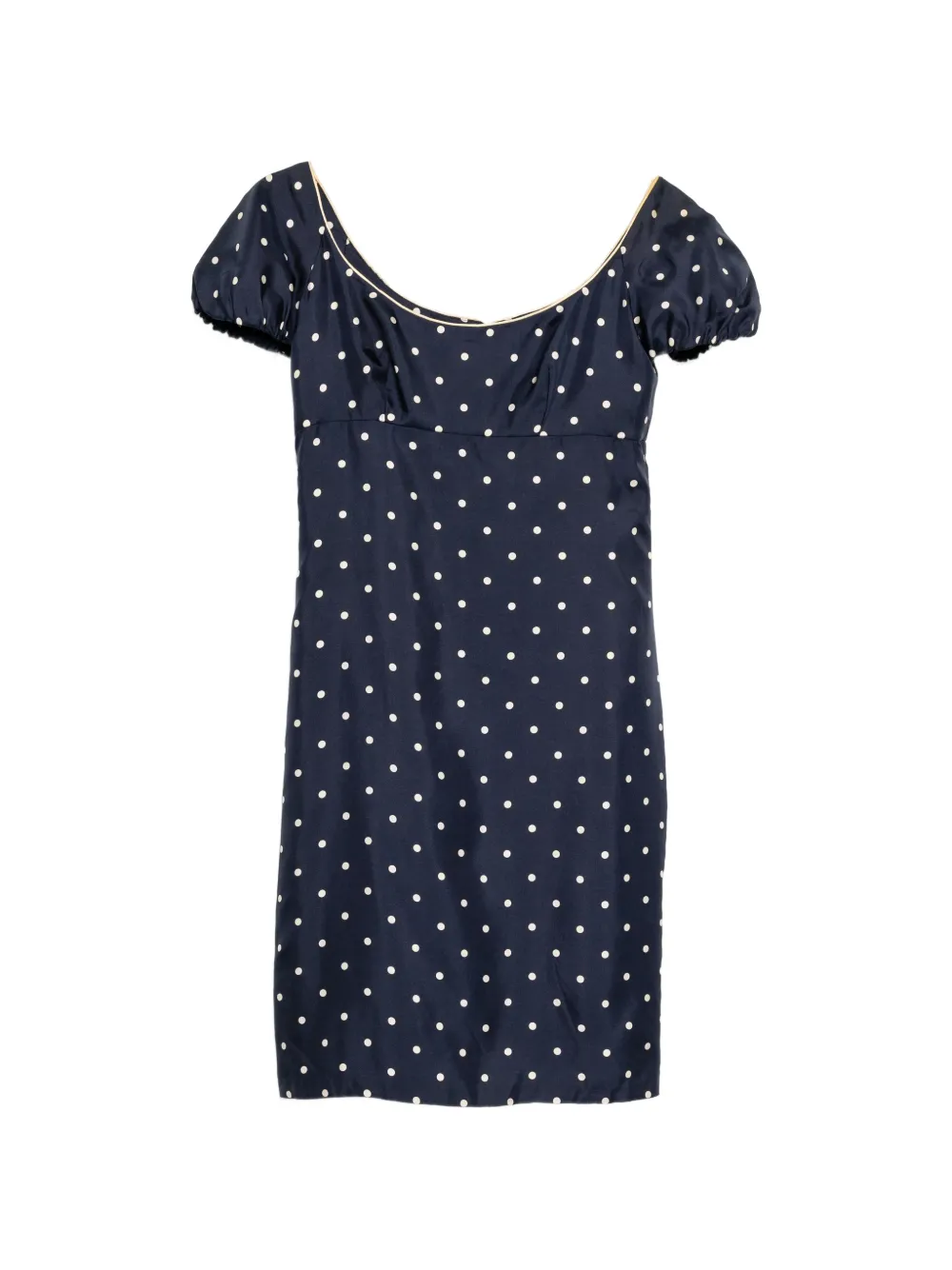 Christian Dior Pre-Owned Abito a pois - Blu