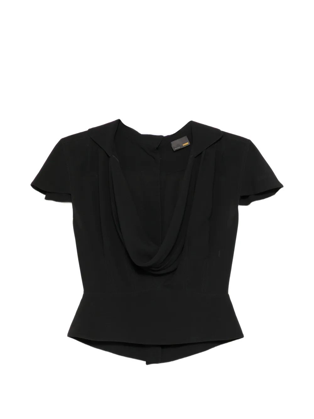 Fendi Pre-Owned Kurzärmeliges Oberteil - Schwarz