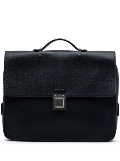 Louis Vuitton Pre-Owned maletín Vassili PM de piel Taiga 2011