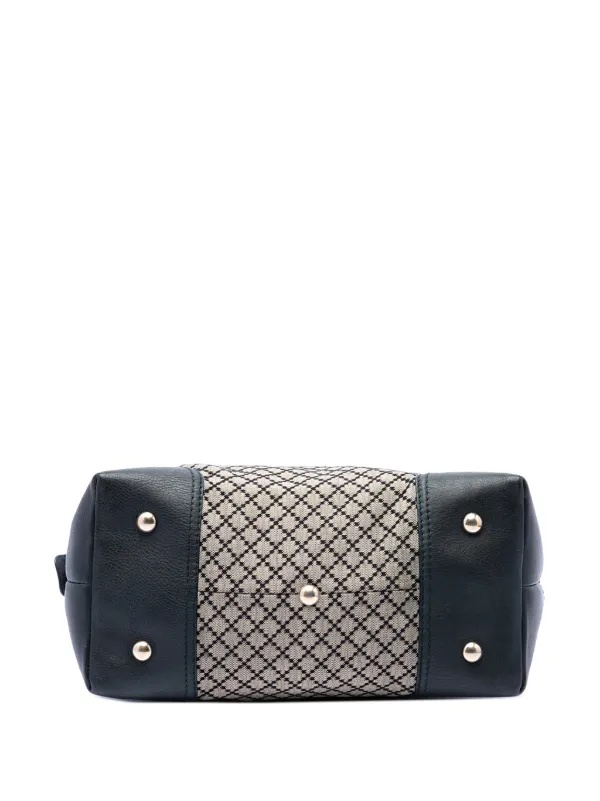Gucci Pre-Owned 2016-2026 Diamante Canvas Catherine ハンドバッグ