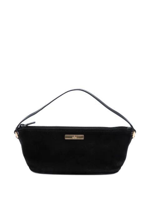 Gucci Pre-Owned 2000-2015 Suede Boat shoulder bag