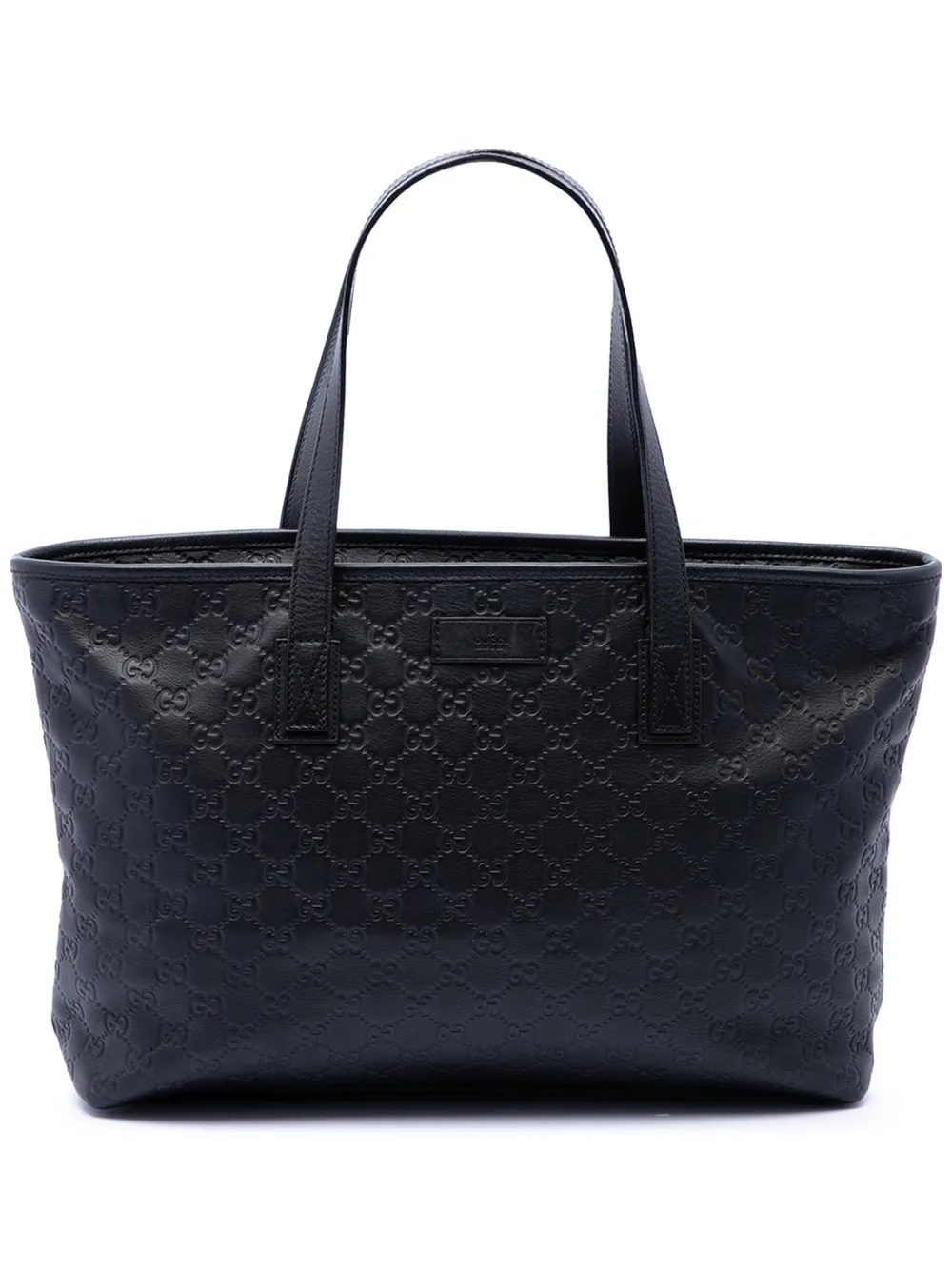 Gucci Pre-Owned 2016-2026 Medium Guccissima tote bag - Nero