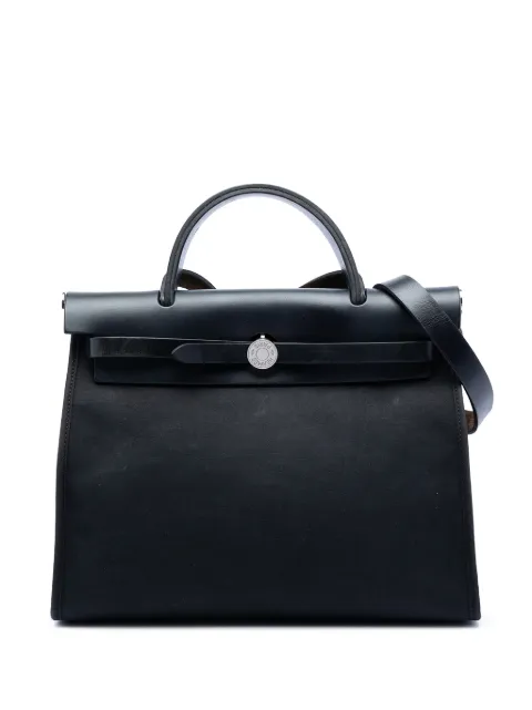 Hermès Pre-Owned 2017 Toile H Berline Herbag Zip 31 satchel