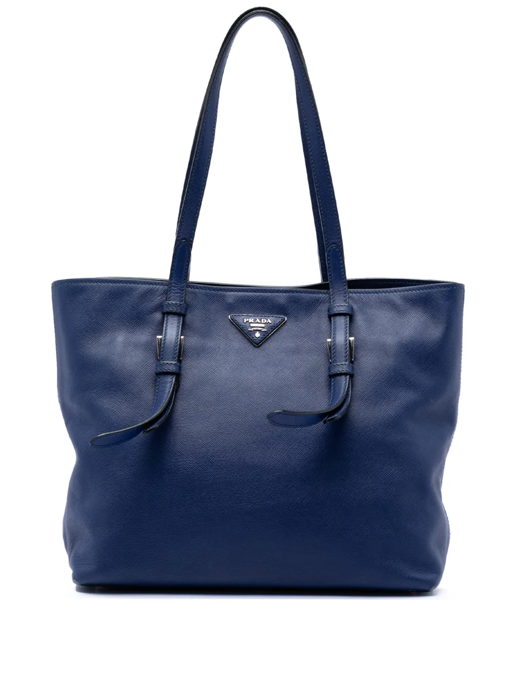 Prada Pre-Owned 2013-2026 Saffiano Soft Shopping tote bag - Blu