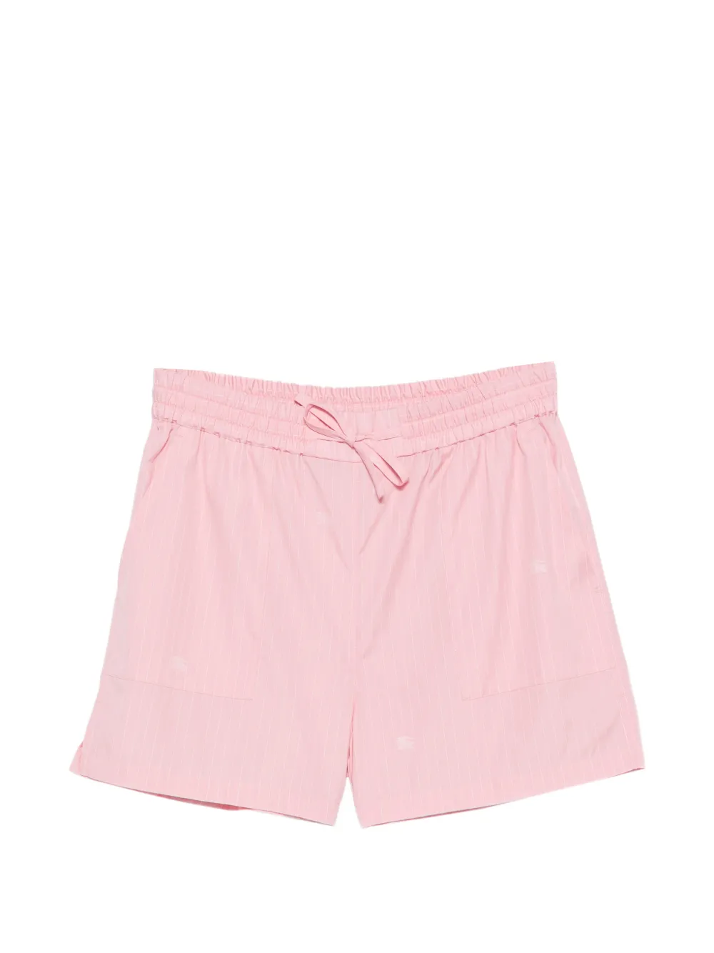 Burberry pinstripe-pattern drawstring shorts - Rosa