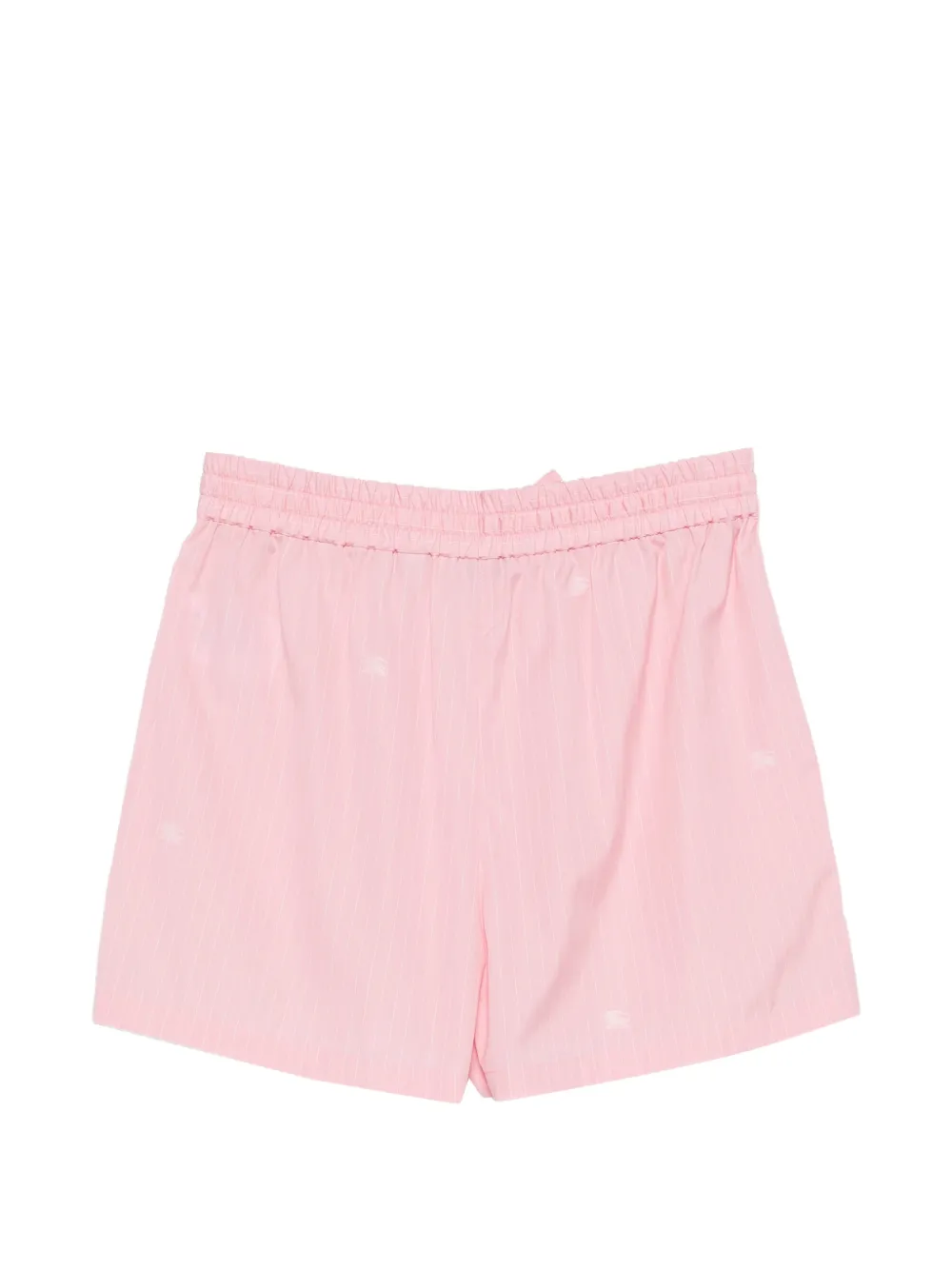 Burberry Shorts met trekkoord en krijtstreep Roze