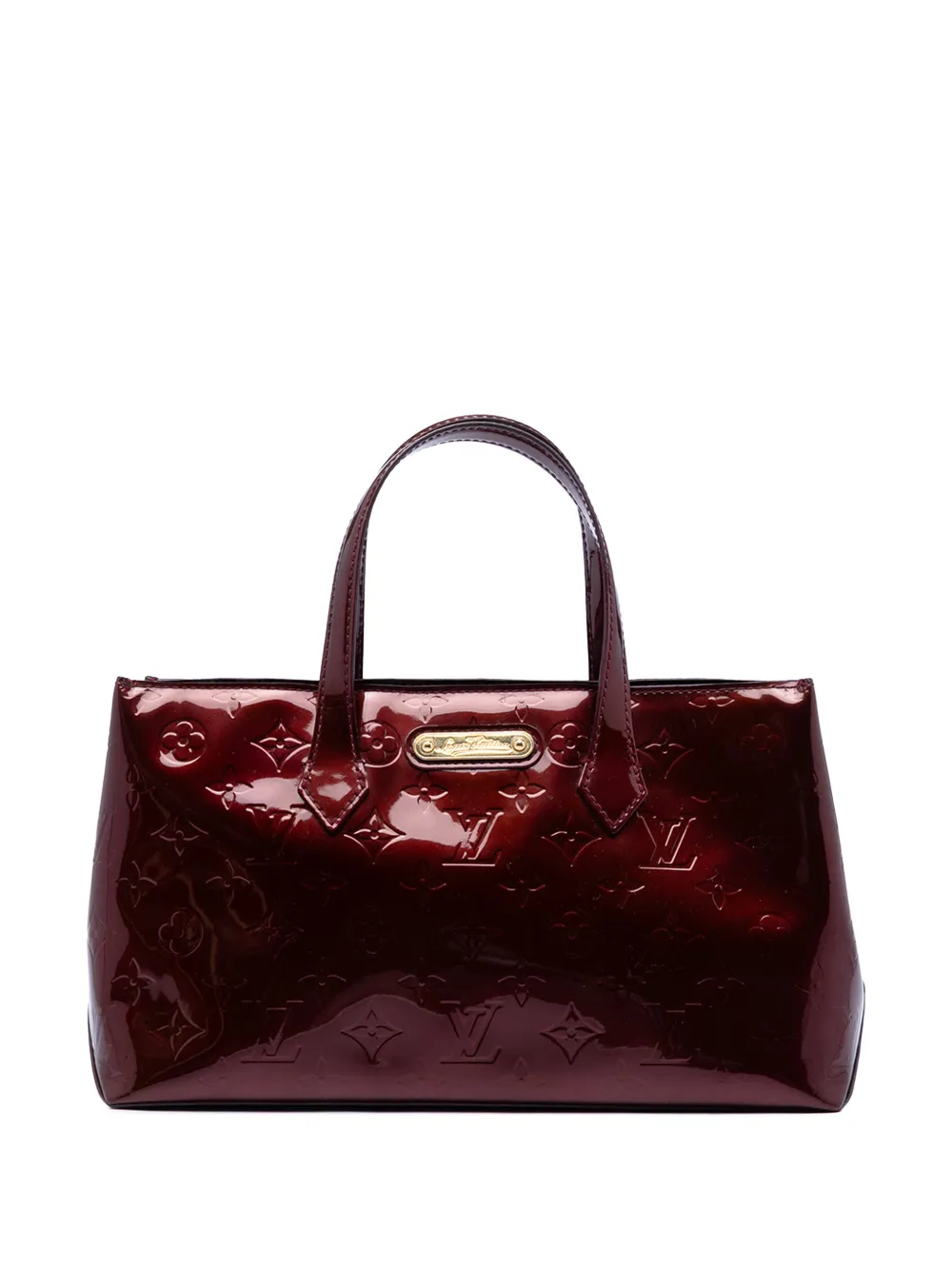 Louis Vuitton Pre-Owned 2009-2015 Monogram Vernis Wilshire PM handbag - Rosso