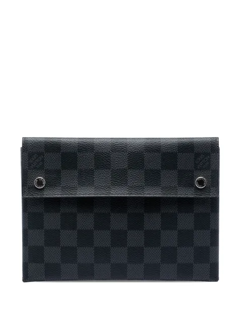 Louis Vuitton Pre-Owned 2019 Damier Graphite Alpha Pochette MM clutch bag