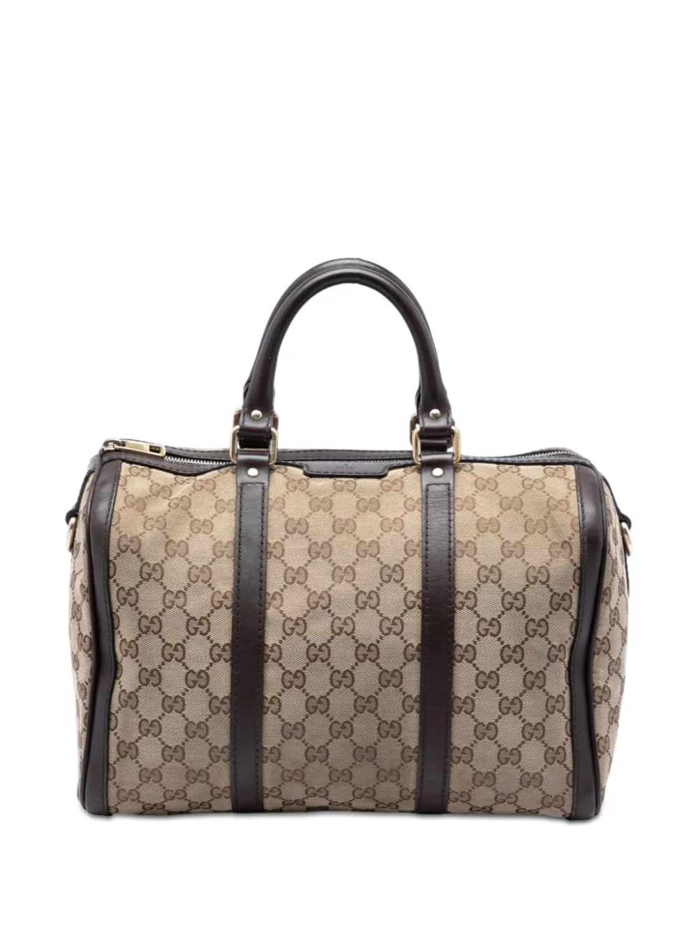 Gucci Pre-Owned 2016-2026 Medium GG Canvas Joy Boston Bag satchel - Toni neutri