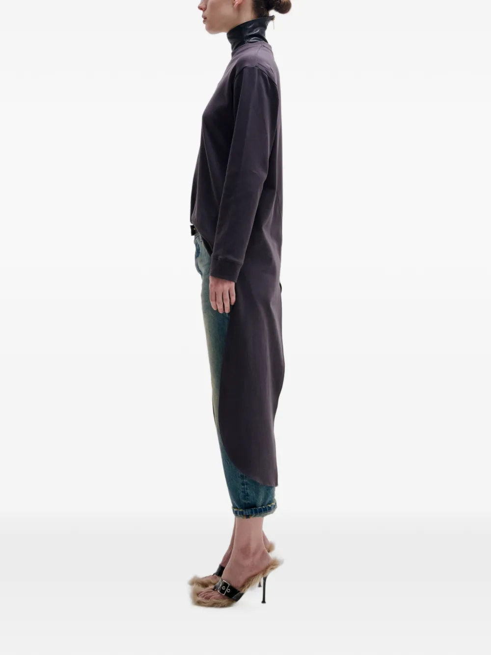 DARKPARK Lizzie cropped jeans Grijs