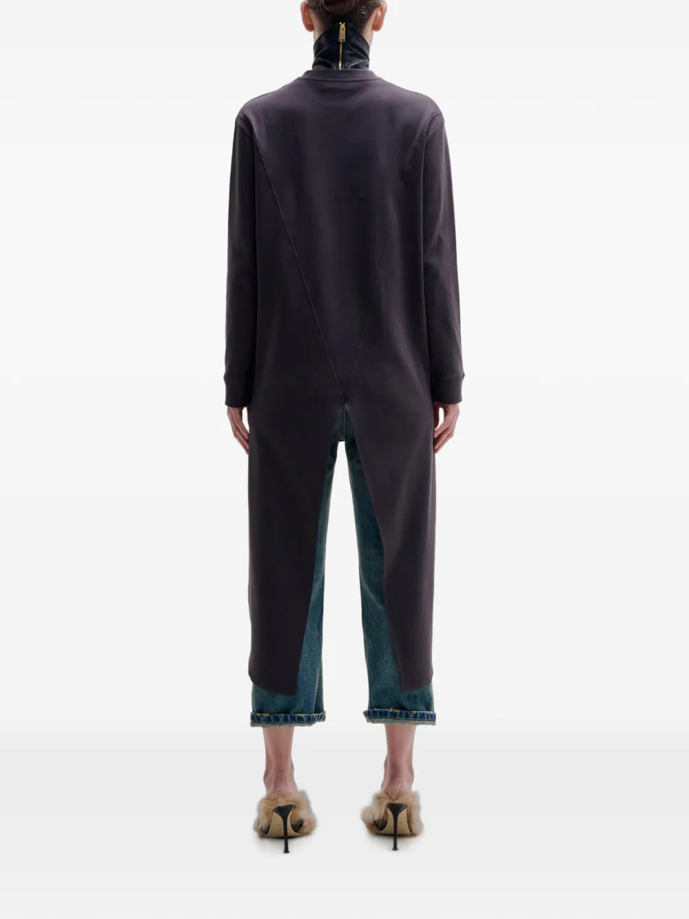 DARKPARK Lizzie cropped jeans Grijs
