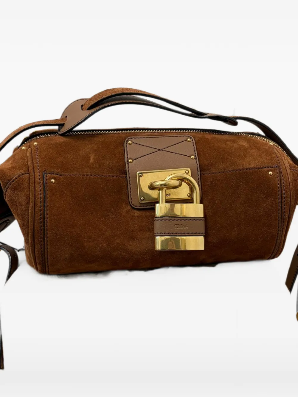 Chloé Paddington leather shoulder bag - Marrone
